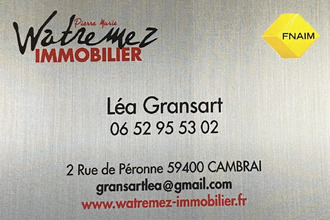 achat maison cambrai 59400