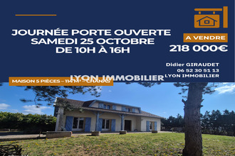 achat maison chanas 38150