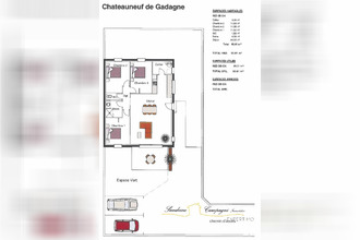 achat maison chateauneuf-de-gadagne 84470