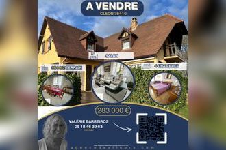 achat maison cleon 76410