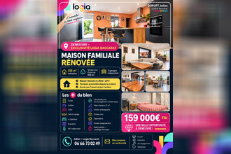 achat maison deneuvre 54120