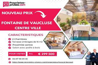 achat maison fontaine-de-vaucluse 84800