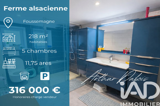 achat maison foussemagne 90150