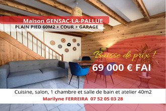 achat maison gensac-la-pallue 16130