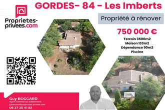 achat maison gordes 84220