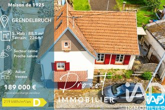 achat maison grendelbruch 67190