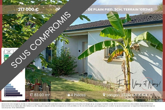 achat maison langon 33210