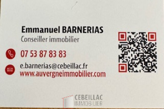 achat maison lastic 15500