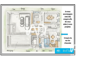 achat maison le-horps 53640