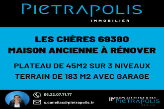 achat maison les-cheres 69380