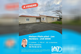 achat maison les-herbiers 85500