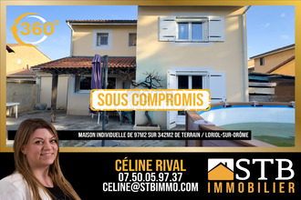 achat maison loriol-sur-drome 26270