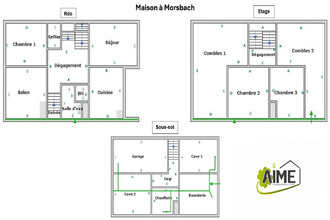 achat maison morsbach 57600