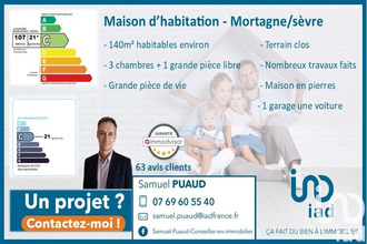 achat maison mortagne-sur-sevre 85290