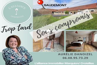 achat maison saudemt 62860