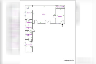 achat maison segre 49520