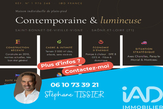achat maison st-bonnet-de-vieille-vigne 71430