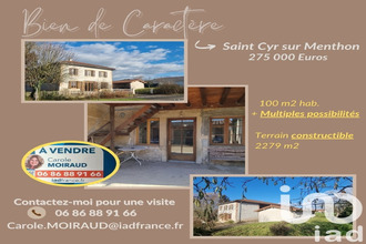 achat maison st-cyr-sur-menthon 01380