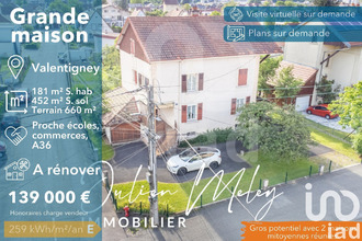 achat maison valentigney 25700