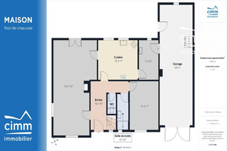 achat maison villebernier 49400