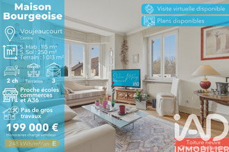 achat maison voujeaucourt 25420