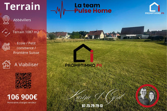 achat terrain abbevillers 25310