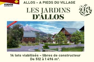 achat terrain allos 04260