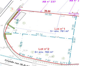 achat terrain amifontaine 02190