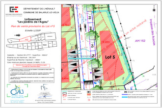 achat terrain balaruc-le-vieux 34540