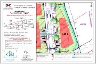 achat terrain balaruc-le-vieux 34540