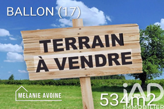 achat terrain ballon 17290