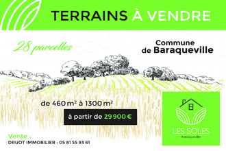 achat terrain baraqueville 12160