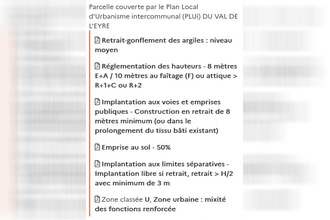 achat terrain belin-beliet 33830