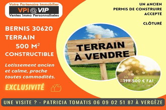 achat terrain bernis 30620