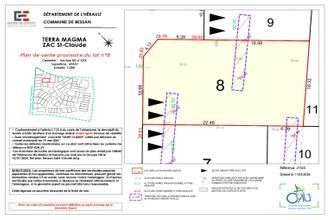 achat terrain bessan 34550