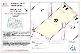 achat terrain bessan 34550