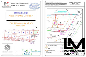 achat terrain bessan 34550