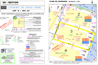achat terrain betton 35830