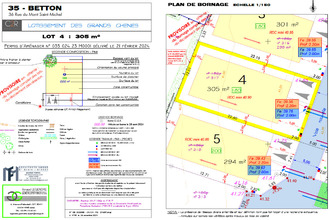 achat terrain betton 35830