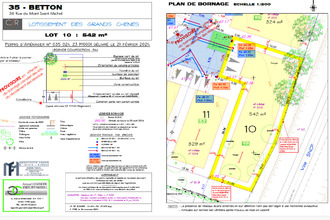 achat terrain betton 35830