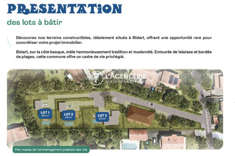achat terrain bidart 64210