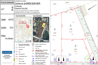 achat terrain brem-sur-mer 85470
