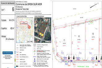 achat terrain brem-sur-mer 85470