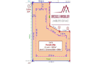 achat terrain bressols 82710