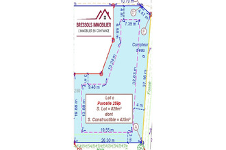 achat terrain bressols 82710
