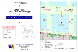 achat terrain bretigny 21490