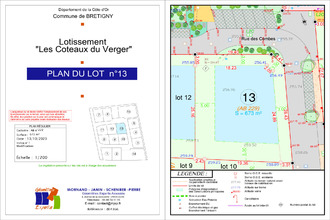 achat terrain bretigny 21490