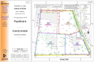 achat terrain brezins 38590