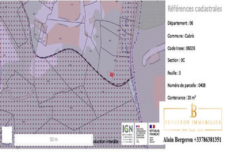 achat terrain cabris 06530