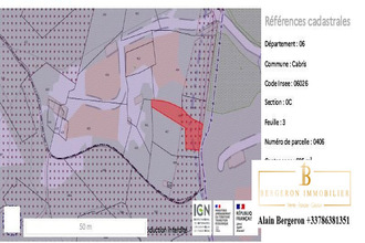 achat terrain cabris 06530
